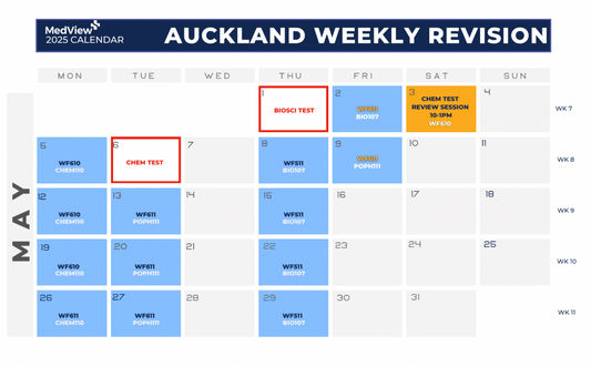 Auckland Weekly Revision Classes