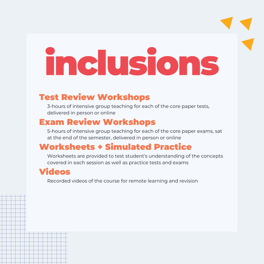 Otago Test & Exam Review Classes